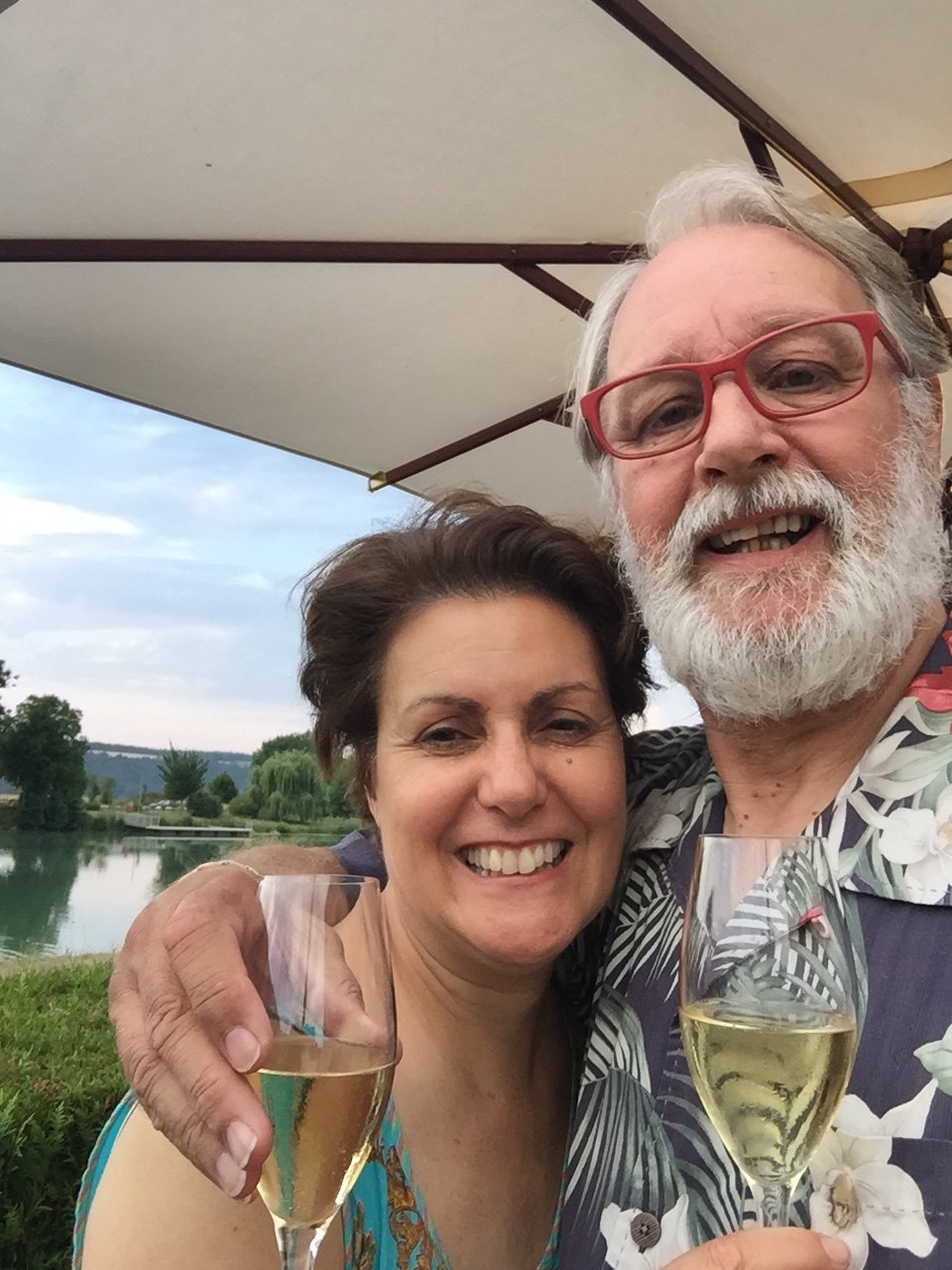 Denise and Rob, your hosts at Maison Renoux